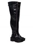 NATASHA ZINKO Boots | Thigh-high Ring Boots Black - Womens