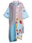 NATASHA ZINKO Dresses | SS Button Front Upcycled Dress Multicolor - Womens