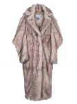 NATASHA ZINKO Jackets/Coats | Box Faux Fur Coat Beige - Womens