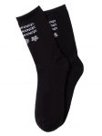 NATASHA ZINKO Socks | F*ck Off Socks /3 Pairs/ Black - Womens